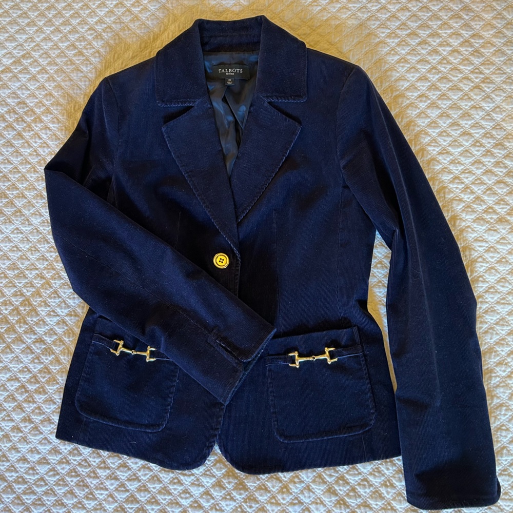 Corduroy Blazer